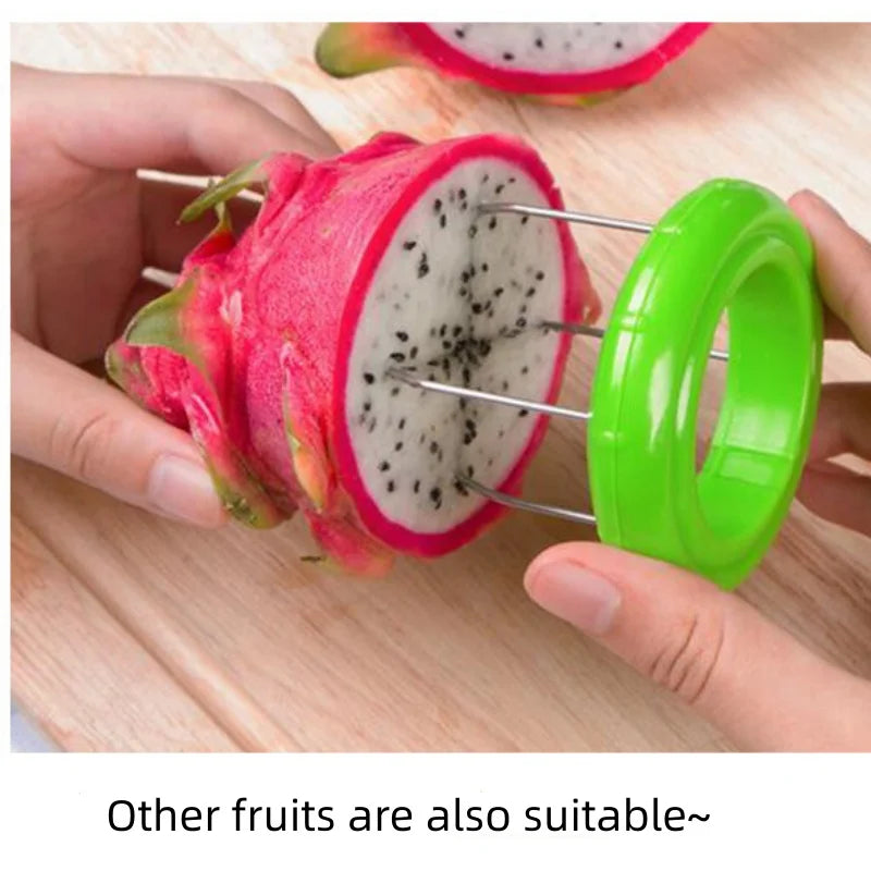 Fast Fruit Kiwi Cutter Peeler Slicer Kitchen Gadgets Stainless Steel Kiwi Peeling Tools Kitchen Fruit Salad Kitchen Accessories