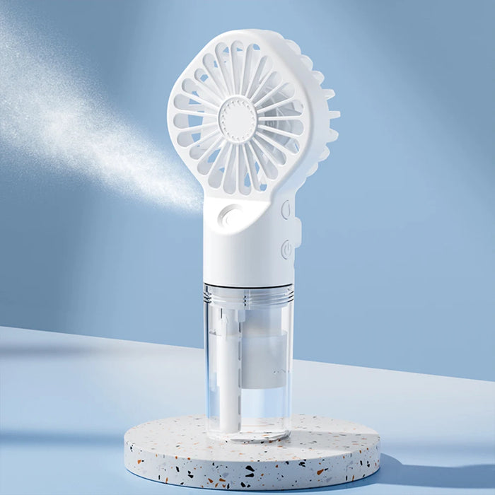 Rechargeable Handheld Misting Fan