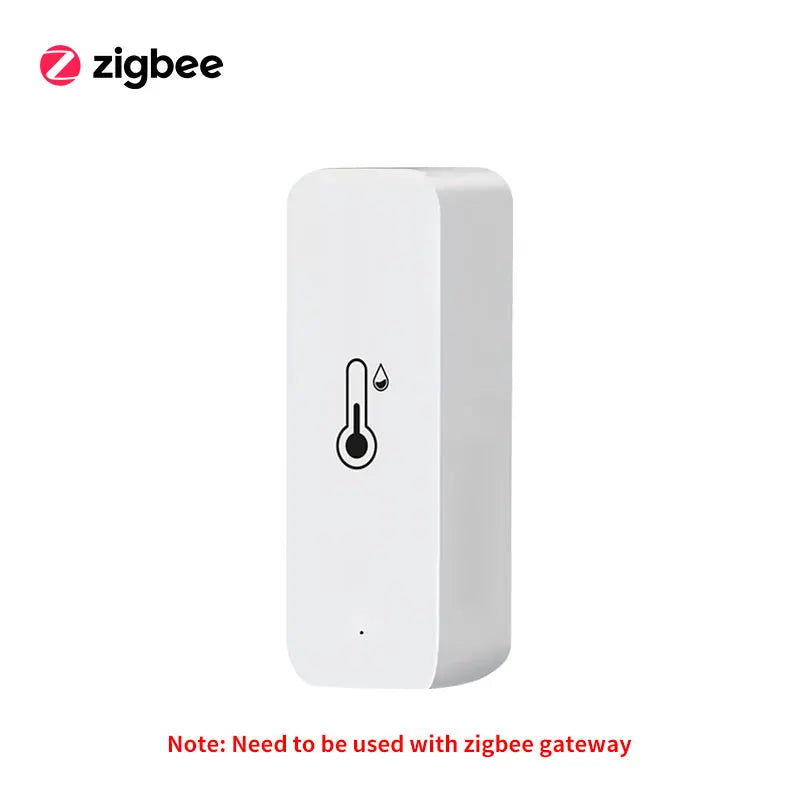 Tuya Wifi/Zigbee Temperature and Humidity Sensor Indoor Thermometer Smart Life Control for Home Work with Alexa Google Assistant