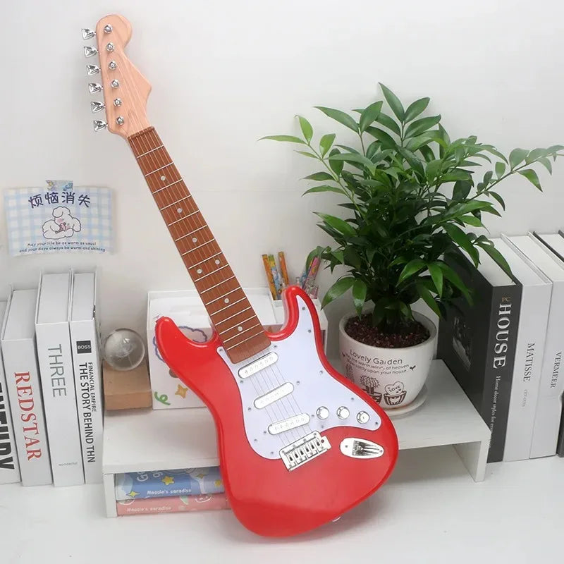 Children'S Simulation Electronic Guitar Toy Suitable for Beginners Music Early Education Instrument Boys Girls Gift