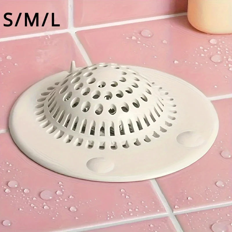 Shower Floor Drain, Hair Stopper Catcher, Kitchen Sink, Anti-Blocking Bathtub Strainer Sewer, Outfall Filter Bathroom Supplies