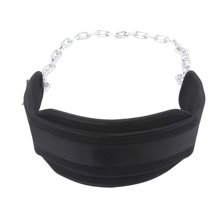 Weightlifting Dip Belt with Chain