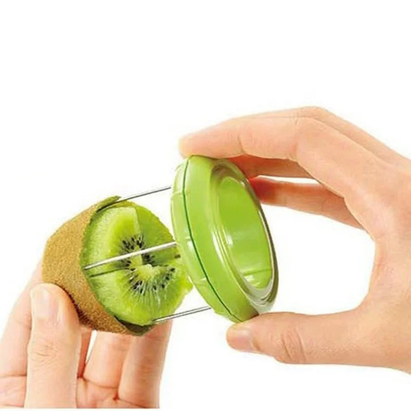 Fast Fruit Kiwi Cutter Peeler Slicer Kitchen Gadgets Stainless Steel Kiwi Peeling Tools Kitchen Fruit Salad Kitchen Accessories
