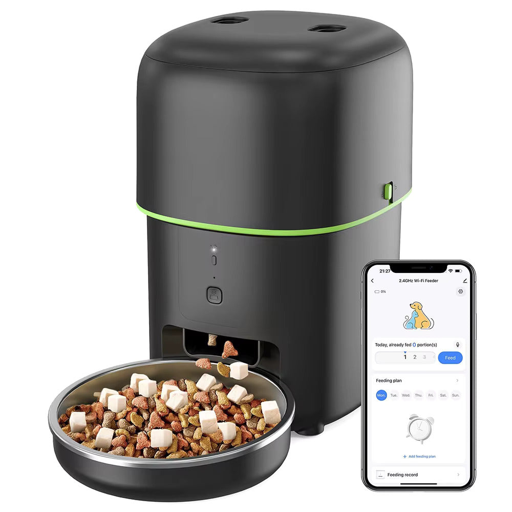 SimpliFeed - 2L Button, WiFi & Camera Pet Feeder