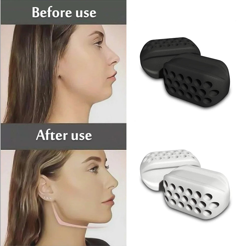 Jaw Line Exerciser Ball Jaw Line Trainer Face Facial Muscle Exercise Ball Jawline Chew Ball Workout Fitness Equipment