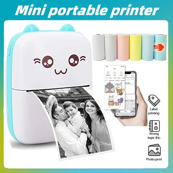 SimpliPrint - Portable Bluetooth Thermal Printer