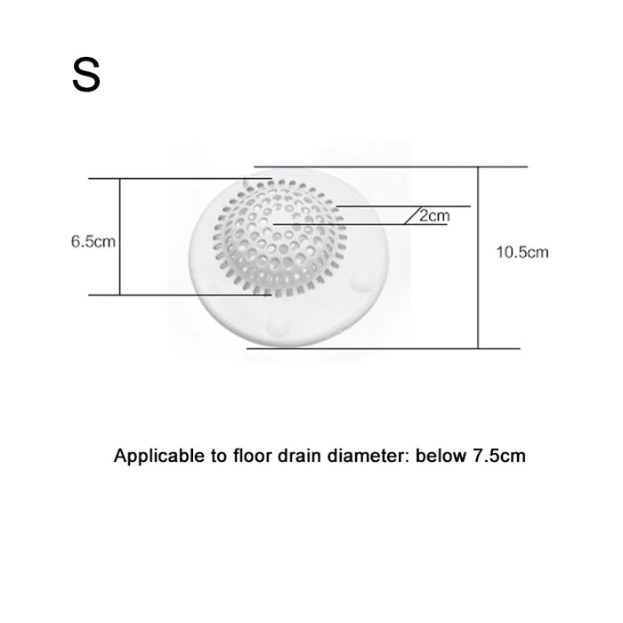 Shower and Sink Hair Catcher Strainer